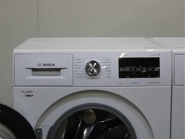 Bosch serie|6 sportsedition aquastop ecosilencedrive wasmachine & bosch serie|6 exclusiv wasdroger - afbeelding 3 van  8