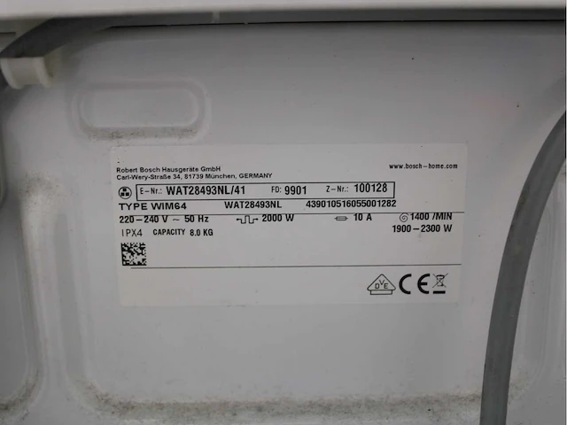 Bosch serie|6 sportsedition aquastop ecosilencedrive wasmachine & bosch serie|6 exclusiv wasdroger - afbeelding 5 van  8