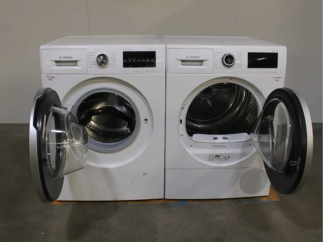 Bosch serie|6 sportsedition aquastop ecosilencedrive wasmachine & bosch serie|6 selfcleaning condenser wasdroger - afbeelding 2 van  8