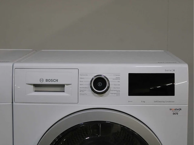 Bosch serie|6 sportsedition aquastop ecosilencedrive wasmachine & bosch serie|6 selfcleaning condenser wasdroger - afbeelding 4 van  8