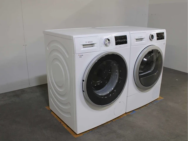 Bosch serie|6 sportsedition aquastop ecosilencedrive wasmachine & bosch serie|6 selfcleaning condenser wasdroger - afbeelding 5 van  8