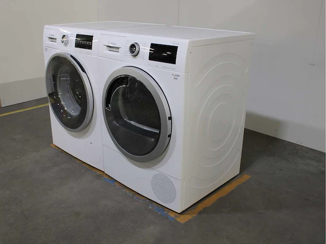 Bosch serie|6 sportsedition aquastop ecosilencedrive wasmachine & bosch serie|6 selfcleaning condenser wasdroger - afbeelding 6 van  8