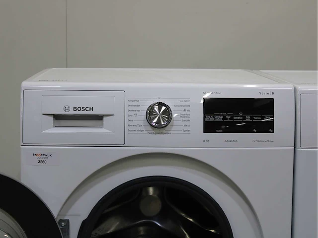 Bosch serie|6 sportsedition aquastop ecosilencedrive wasmachines & bosch serie|4 exclusiv wasdrogers - afbeelding 3 van  8