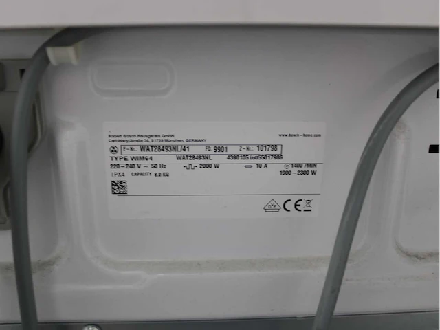Bosch serie|6 sportsedition aquastop ecosilencedrive wasmachines & bosch serie|4 exclusiv wasdrogers - afbeelding 5 van  8