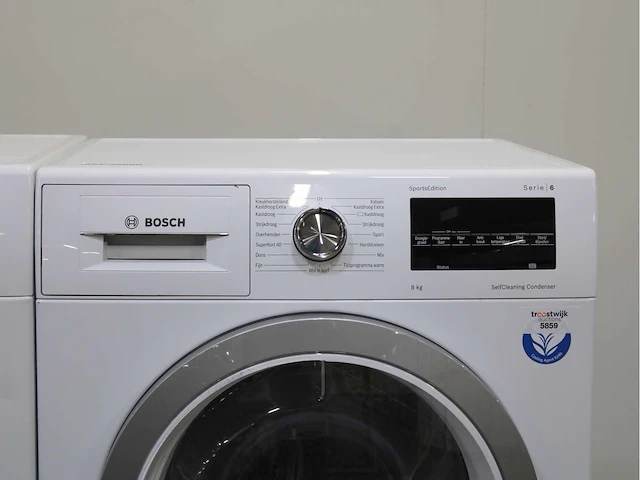 Bosch serie|6 sportsedition aquastop ecosilencedrive wasmachines & bosch serie|6 sportsedition selfcleaning condenser wasdrogers - afbeelding 6 van  8