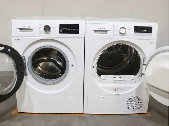 Bosch serie|6 sportsedition ecosilence drive exclusiv wasmachine & bosch serie|4 exclusiv droger - afbeelding 2 van  8
