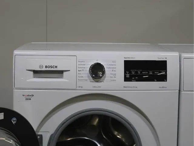 Bosch serie|6 sportsedition ecosilence drive exclusiv wasmachine & bosch serie|4 exclusiv droger - afbeelding 3 van  8