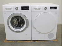 Bosch serie|6 sportsedition ecosilence drive exclusiv wasmachine & bosch serie|4 exclusiv wasdroger - afbeelding 1 van  8