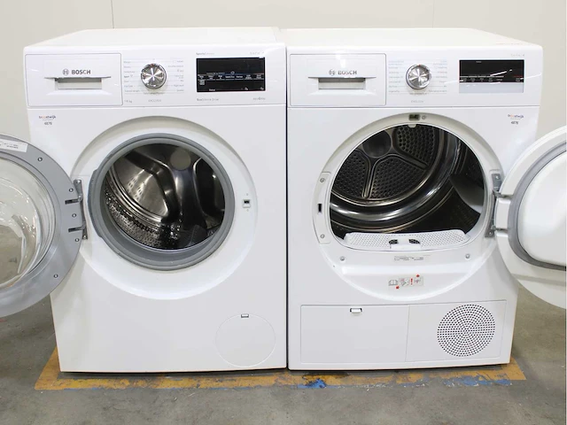 Bosch serie|6 sportsedition ecosilence drive exclusiv wasmachine & bosch serie|4 exclusiv wasdroger - afbeelding 2 van  8