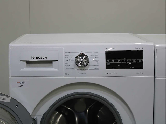 Bosch serie|6 sportsedition ecosilence drive exclusiv wasmachine & bosch serie|4 exclusiv wasdroger - afbeelding 3 van  8