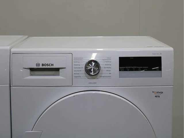 Bosch serie|6 sportsedition ecosilence drive exclusiv wasmachine & bosch serie|4 exclusiv wasdroger - afbeelding 6 van  8