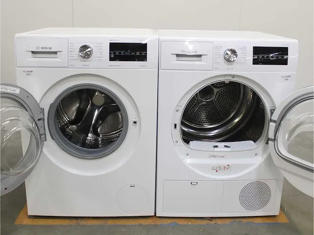 Bosch serie|6 sportsedition ecosilence drive exclusiv wasmachine & bosch serie|6 exclusiv droger - afbeelding 2 van  8