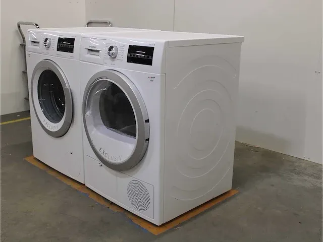 Bosch serie|6 sportsedition ecosilence drive exclusiv wasmachine & bosch serie|6 exclusiv droger - afbeelding 7 van  8