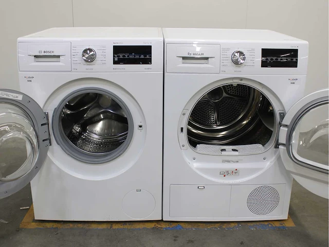 Bosch serie|6 sportsedition ecosilence drive exclusiv wasmachine & bosch serie|6 exclusiv wasdroger - afbeelding 2 van  8