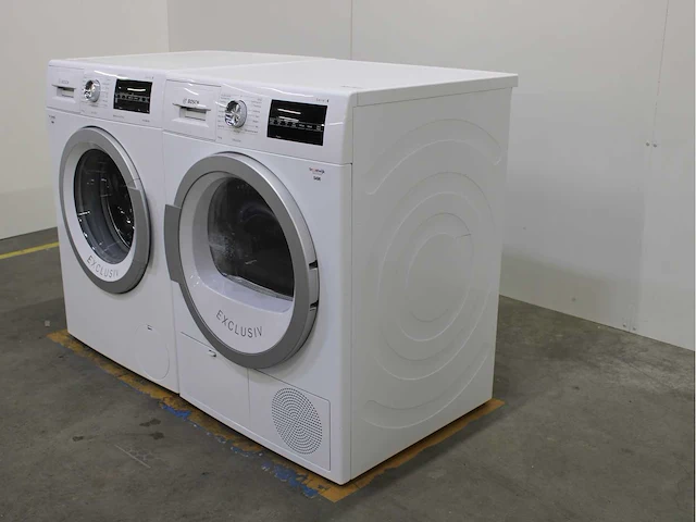 Bosch serie|6 sportsedition ecosilence drive exclusiv wasmachine & bosch serie|6 exclusiv wasdroger - afbeelding 7 van  8