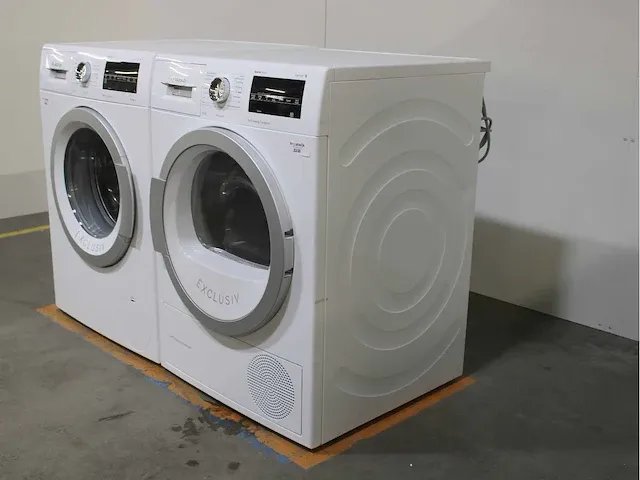 Bosch serie|6 sportsedition ecosilence drive exclusiv wasmachine & bosch serie|6 sportsedition selfcleaning condenser exclusiv droger - afbeelding 7 van  8
