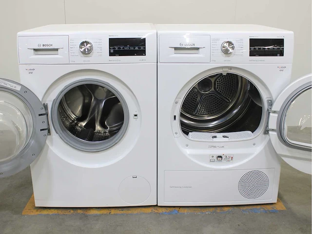 Bosch serie|6 sportsedition ecosilence drive exclusiv wasmachine & bosch serie|6 sportsedition selfcleaning condenser exclusiv wasdroger - afbeelding 2 van  8