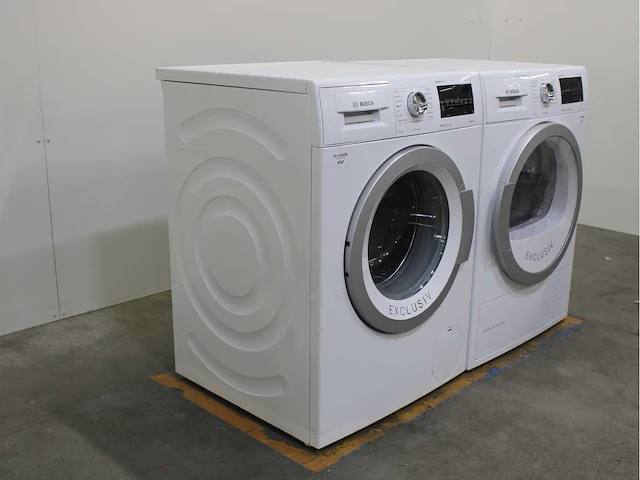 Bosch serie|6 sportsedition ecosilence drive exclusiv wasmachine & bosch serie|6 sportsedition selfcleaning condenser exclusiv wasdroger - afbeelding 4 van  8