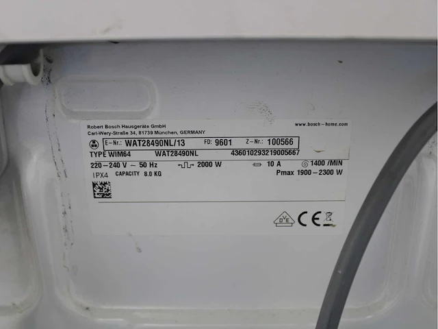 Bosch serie|6 sportsedition ecosilence drive exclusiv wasmachine & bosch serie|6 sportsedition selfcleaning condenser exclusiv wasdroger - afbeelding 5 van  8
