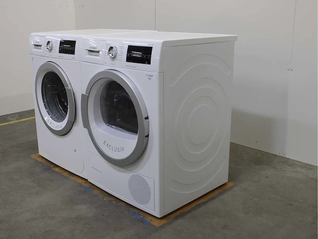 Bosch serie|6 sportsedition ecosilence drive exclusiv wasmachine & bosch serie|6 sportsedition selfcleaning condenser exclusiv wasdroger - afbeelding 7 van  8