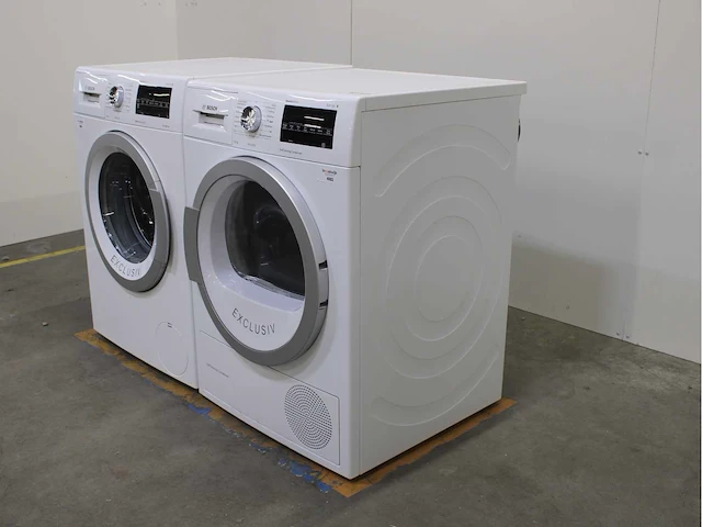 Bosch serie|6 sportsedition ecosilence drive exclusiv wasmachine & bosch serie|6 sportsedition selfcleaning condenser exclusiv wasdroger - afbeelding 7 van  8