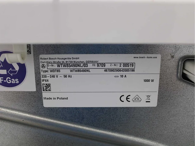 Bosch serie|6 sportsedition ecosilence drive exclusiv wasmachine & bosch serie|6 sportsedition selfcleaning condenser exclusiv wasdroger - afbeelding 8 van  8