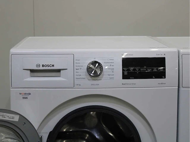 Bosch serie|6 sportsedition ecosilence drive exclusiv wasmachine & bosch serie|6 sportsedition selfcleaning condenser exclusiv wasdroger - afbeelding 3 van  8
