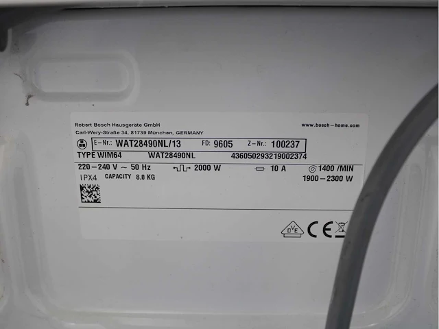 Bosch serie|6 sportsedition ecosilence drive exclusiv wasmachine & bosch serie|6 sportsedition selfcleaning condenser exclusiv wasdroger - afbeelding 5 van  8