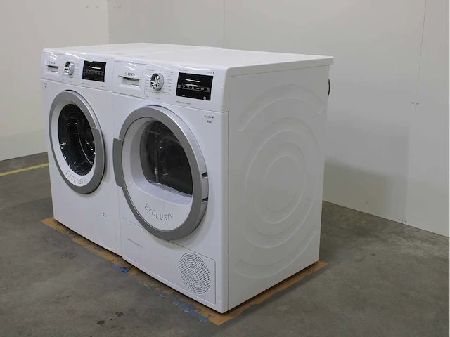 Bosch serie|6 sportsedition ecosilence drive exclusiv wasmachine & bosch serie|6 sportsedition selfcleaning condenser exclusiv wasdroger - afbeelding 7 van  8