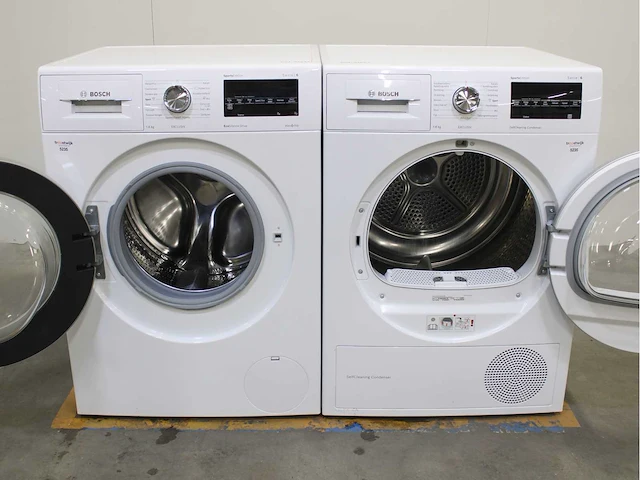 Bosch serie|6 sportsedition ecosilence drive exclusiv wasmachine & bosch serie|6 sportsedition selfcleaning condenser exclusiv wasdroger - afbeelding 2 van  8