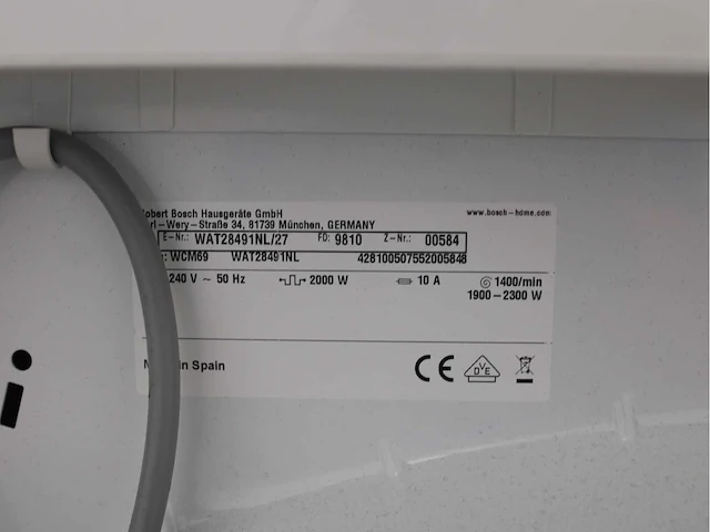 Bosch serie|6 sportsedition ecosilence drive exclusiv wasmachine & bosch serie|6 sportsedition selfcleaning condenser exclusiv wasdroger - afbeelding 5 van  8