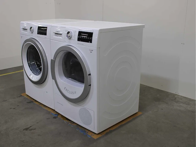 Bosch serie|6 sportsedition ecosilence drive exclusiv wasmachine & bosch serie|6 sportsedition selfcleaning condenser exclusiv wasdroger - afbeelding 7 van  8