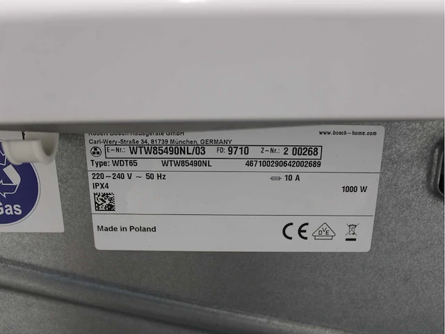 Bosch serie|6 sportsedition ecosilence drive exclusiv wasmachine & bosch serie|6 sportsedition selfcleaning condenser exclusiv wasdroger - afbeelding 8 van  8