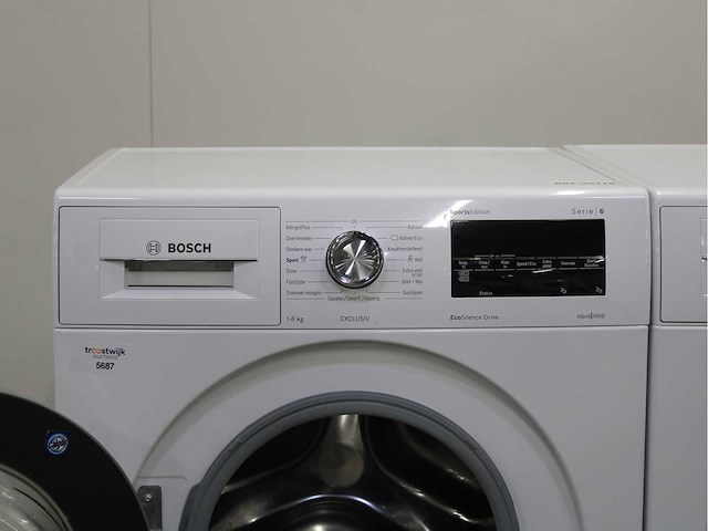 Bosch serie|6 sportsedition ecosilence drive exclusiv wasmachine & bosch serie|6 sportsedition selfcleaning condenser exclusiv wasdroger - afbeelding 3 van  8