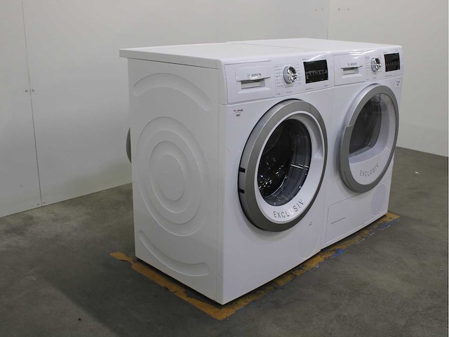 Bosch serie|6 sportsedition ecosilence drive exclusiv wasmachine & bosch serie|6 sportsedition selfcleaning condenser exclusiv wasdroger - afbeelding 4 van  8
