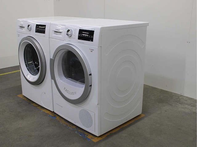 Bosch serie|6 sportsedition ecosilence drive exclusiv wasmachine & bosch serie|6 sportsedition selfcleaning condenser exclusiv wasdroger - afbeelding 7 van  8