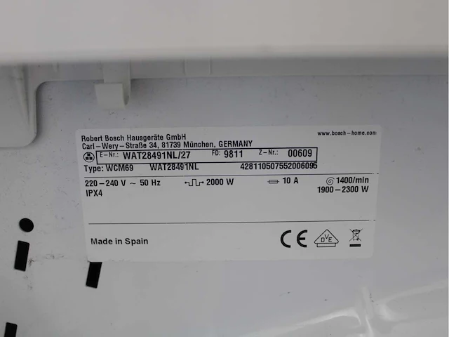 Bosch serie|6 sportsedition ecosilence drive exclusiv wasmachine & bosch serie|6 wasdroger - afbeelding 5 van  8
