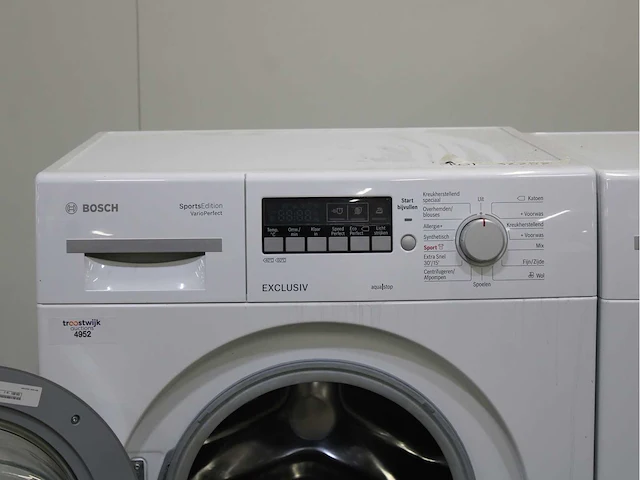 Bosch serie|6 sportsedition varioperfect exclusiv wasmachine & bosch serie|4 exclusiv wasdroger - afbeelding 3 van  8