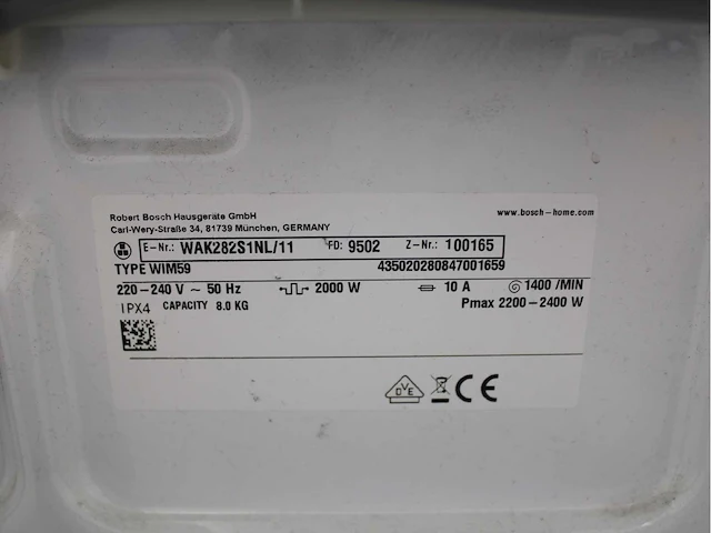 Bosch serie|6 sportsedition varioperfect exclusiv wasmachine & bosch serie|4 exclusiv wasdroger - afbeelding 5 van  8