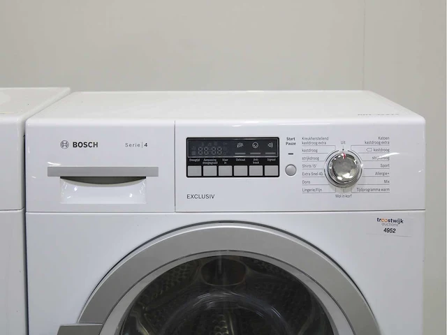 Bosch serie|6 sportsedition varioperfect exclusiv wasmachine & bosch serie|4 exclusiv wasdroger - afbeelding 6 van  8