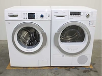 Bosch serie|6 varioperfect ecosilence drive exclusiv wasmachine & bosch avantixx 8 exclusiv wasdroger - afbeelding 1 van  8