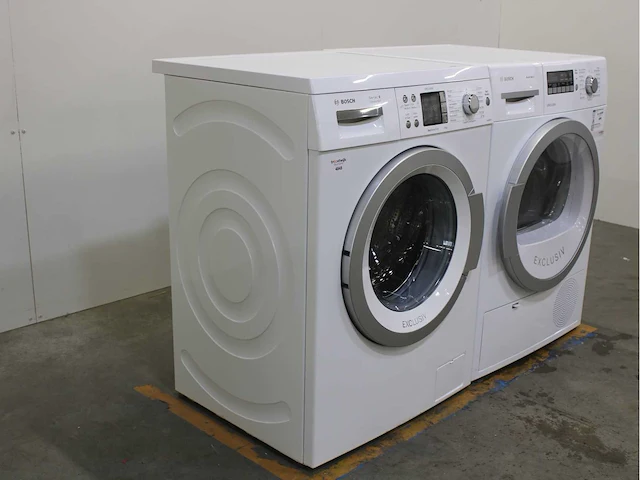 Bosch serie|6 varioperfect ecosilence drive exclusiv wasmachine & bosch avantixx 8 exclusiv wasdroger - afbeelding 4 van  8