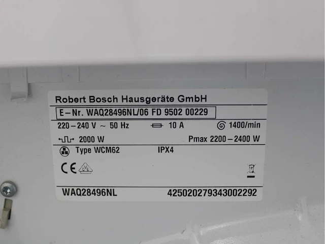 Bosch serie|6 varioperfect ecosilence drive exclusiv wasmachine & bosch avantixx 8 exclusiv wasdroger - afbeelding 5 van  8