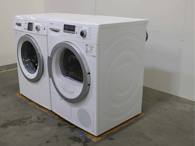 Bosch serie|6 varioperfect ecosilence drive exclusiv wasmachine & bosch avantixx 8 exclusiv wasdroger - afbeelding 7 van  8