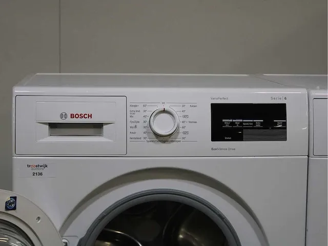 Bosch serie|6 varioperfect ecosilence drive wasmachine & bosch serie|4 droger - afbeelding 3 van  8