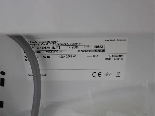 Bosch serie|6 varioperfect ecosilence drive wasmachine & bosch serie|4 droger - afbeelding 5 van  8