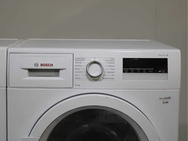 Bosch serie|6 varioperfect ecosilence drive wasmachine & bosch serie|4 droger - afbeelding 6 van  8