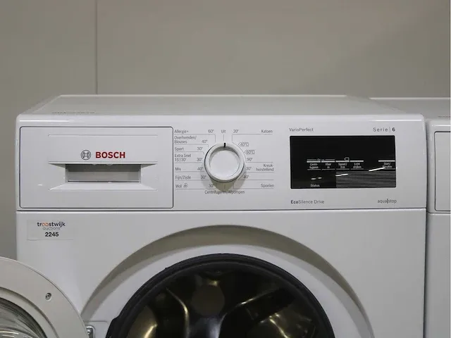 Bosch serie|6 varioperfect ecosilence drive wasmachine & bosch serie|4 droger - afbeelding 3 van  8