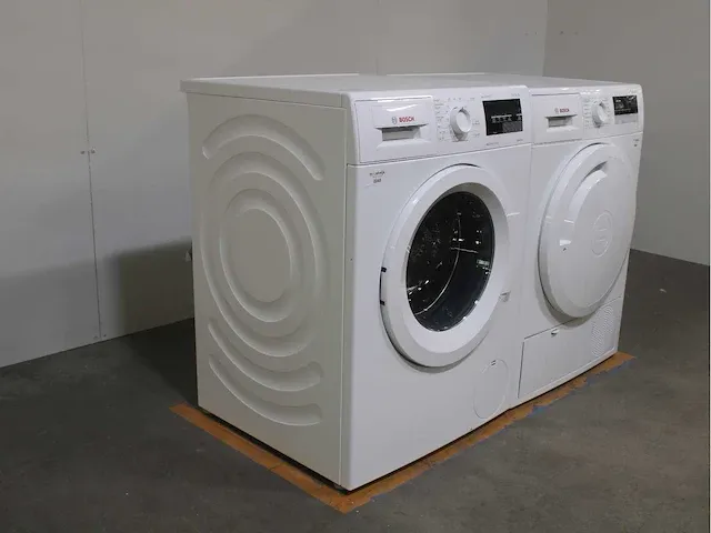 Bosch serie|6 varioperfect ecosilence drive wasmachine & bosch serie|4 droger - afbeelding 4 van  8