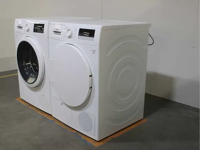 Bosch serie|6 varioperfect ecosilence drive wasmachine & bosch serie|4 droger - afbeelding 7 van  8